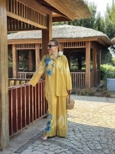 Lilyum pamuk Takım sarı