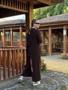 Asimetrik sandy takım 4214 Acı kahve