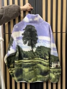 Mor manzara tasarım polar