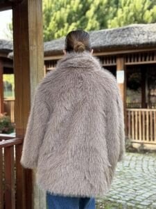 Premium İthal Parıltı Kürk Vizon