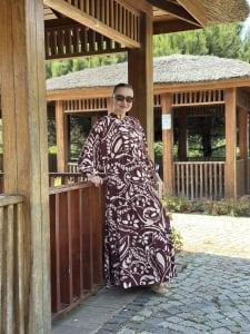 Cesika Viskon katleya elbise