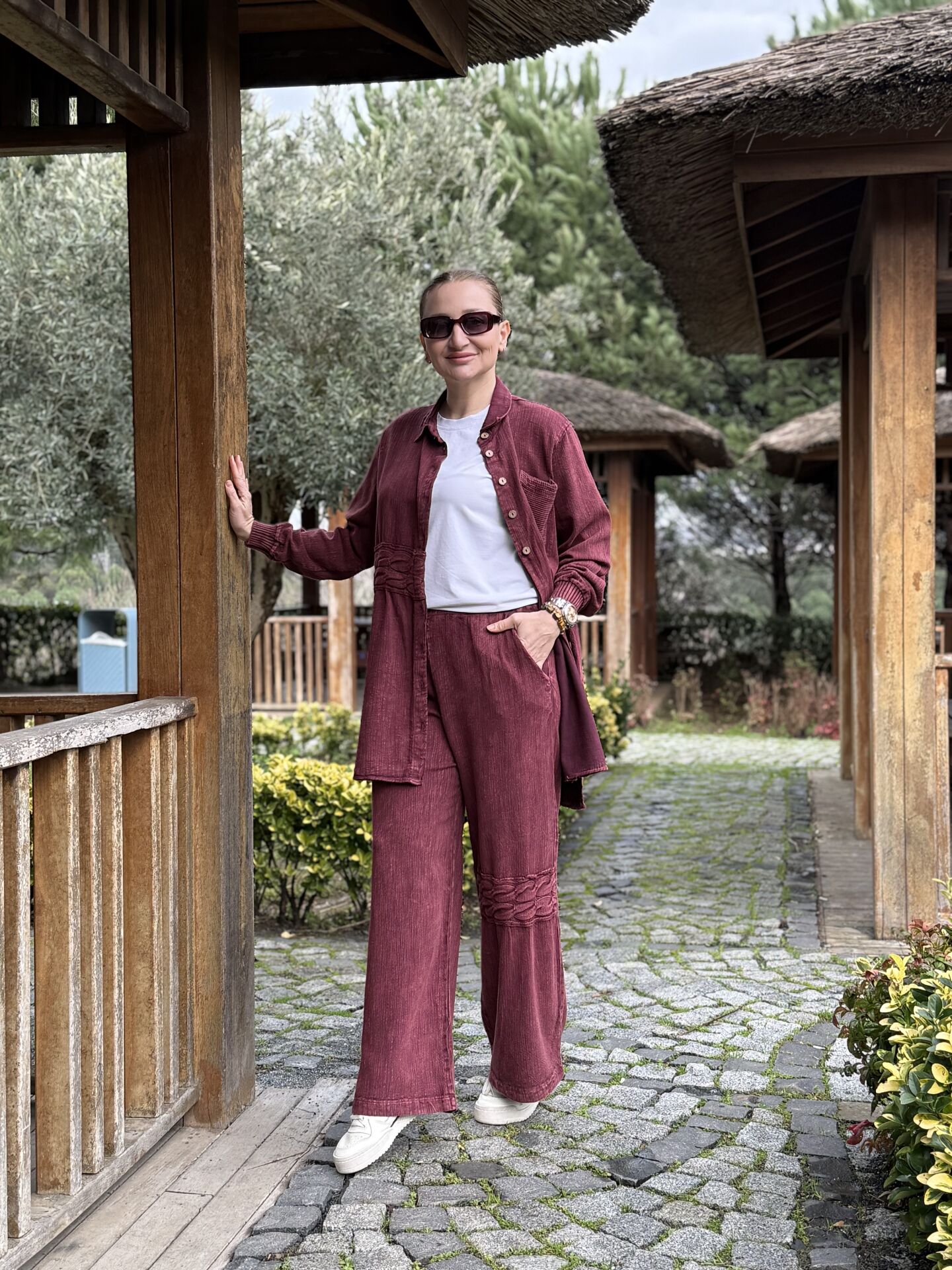 A.akay Cep File takım Bordo(6014)