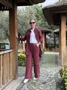 A.akay Cep File takım Bordo(6014)