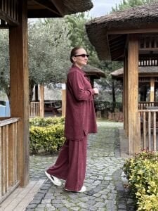 A.akay Cep File takım Bordo(6014)