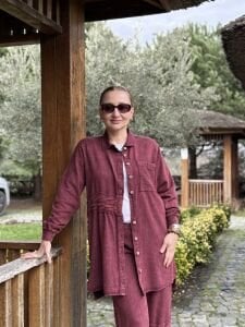 A.akay Cep File takım Bordo(6014)