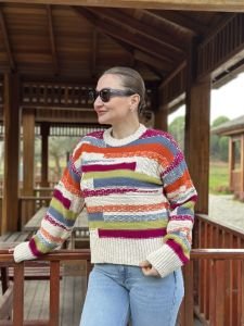 orjinal marka Taş dokuma kazak