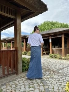 Orjinal marka uzun Kot ETEK lacivert