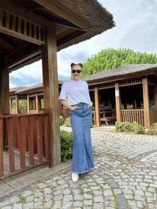 Orjinal marka uzun Kot ETEK lacivert