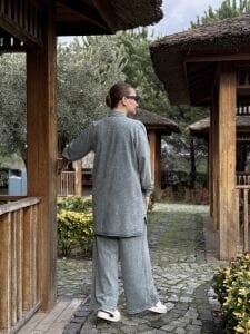 A.akay Cep File takım Gri(6014)