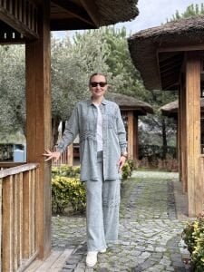 A.akay Cep File takım Gri(6014)