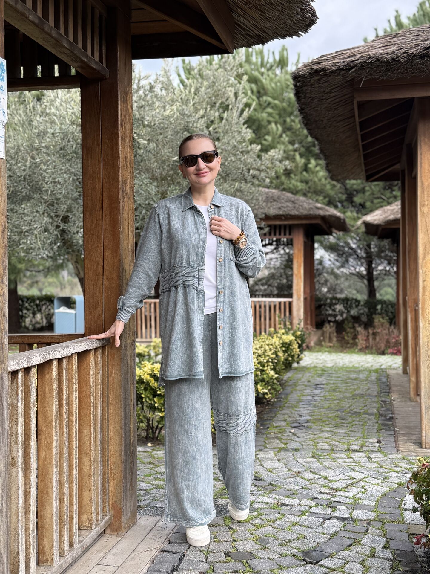 A.akay Cep File takım Gri(6014)