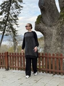 A.akay Cupra desenli takım Siyah(1010)