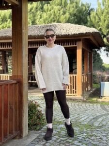 Massi Yumoş kazak krem