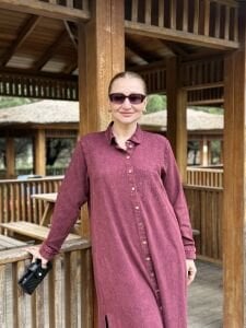 A.akay Lale Nakışlı Takım(6016) Bordo