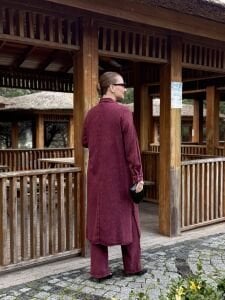 A.akay Lale Nakışlı Takım(6016) Bordo