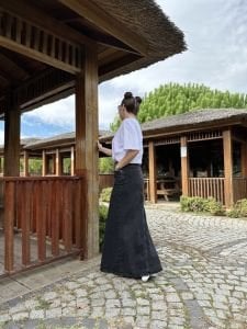 Orjinal marka uzun Kot ETEK Siyah