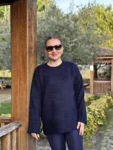 Massi Yumoş kazak Lacivert