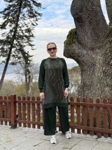 A.akay Cupra desenli takım Yeşil(1010)