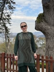 A.akay Cupra desenli takım Yeşil(1010)