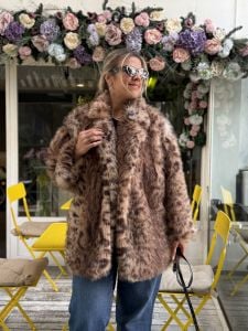 Premium Astarlı KÜRK uzun Leo