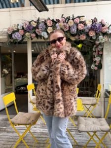 Premium Astarlı KÜRK uzun Leo