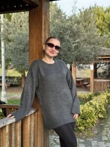 Massi Yumoş kazak antrasit