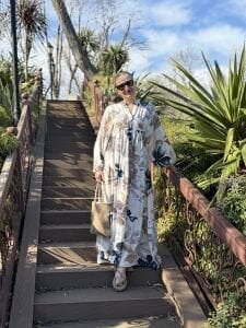 Nilüfer viskon elbise