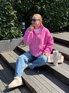 Tam ferm. Alo Yumoş polar pembe