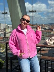 Tam ferm. Alo Yumoş polar pembe