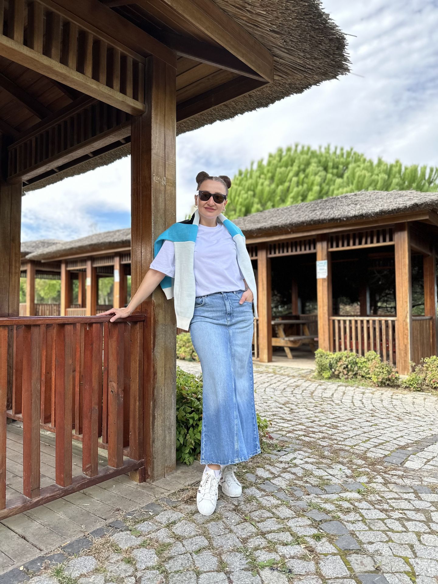 Orjinal marka uzun Kot ETEK Mavi