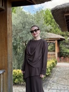 Şal Takım Kahve