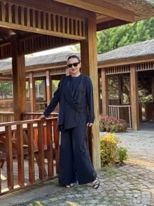 Şal Takım Lacivert