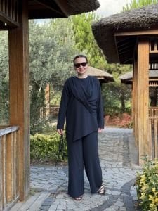 Şal Takım Lacivert