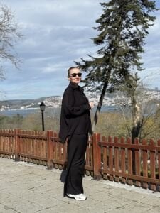 7568 Tensel pamuk Takım siyah