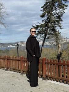 7568 Tensel pamuk Takım siyah