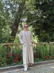 A.akay Kimono Keten Takım Taş