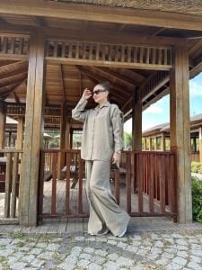 ORJ tensel takım çağla yeşili