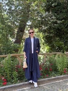 A.akay Kimono Keten Takım laci