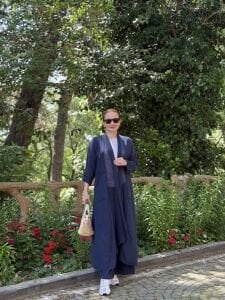 A.akay Kimono Keten Takım laci