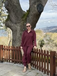 777 Tensel pamuk Takım Bordo