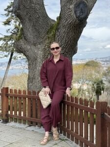 777 Tensel pamuk Takım Bordo