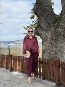 777 Tensel pamuk Takım Bordo