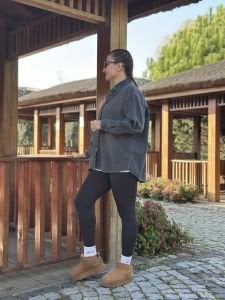 UNİSEX Orjinal kot gömlek GRİ