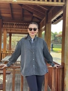 UNİSEX Orjinal kot gömlek GRİ