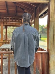 UNİSEX Orjinal kot gömlek GRİ