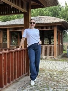 Lacivert BDG orjinal kot pantolon