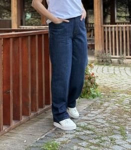 Lacivert BDG orjinal kot pantolon