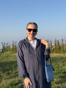 A.akay İpek Kupra takım İndigo