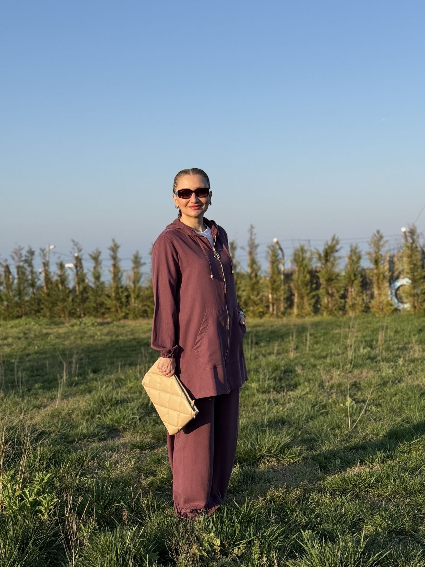 A.akay İpek Kupra takım Mürdüm