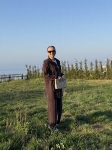 A.akay İpek Kupra takım kahve